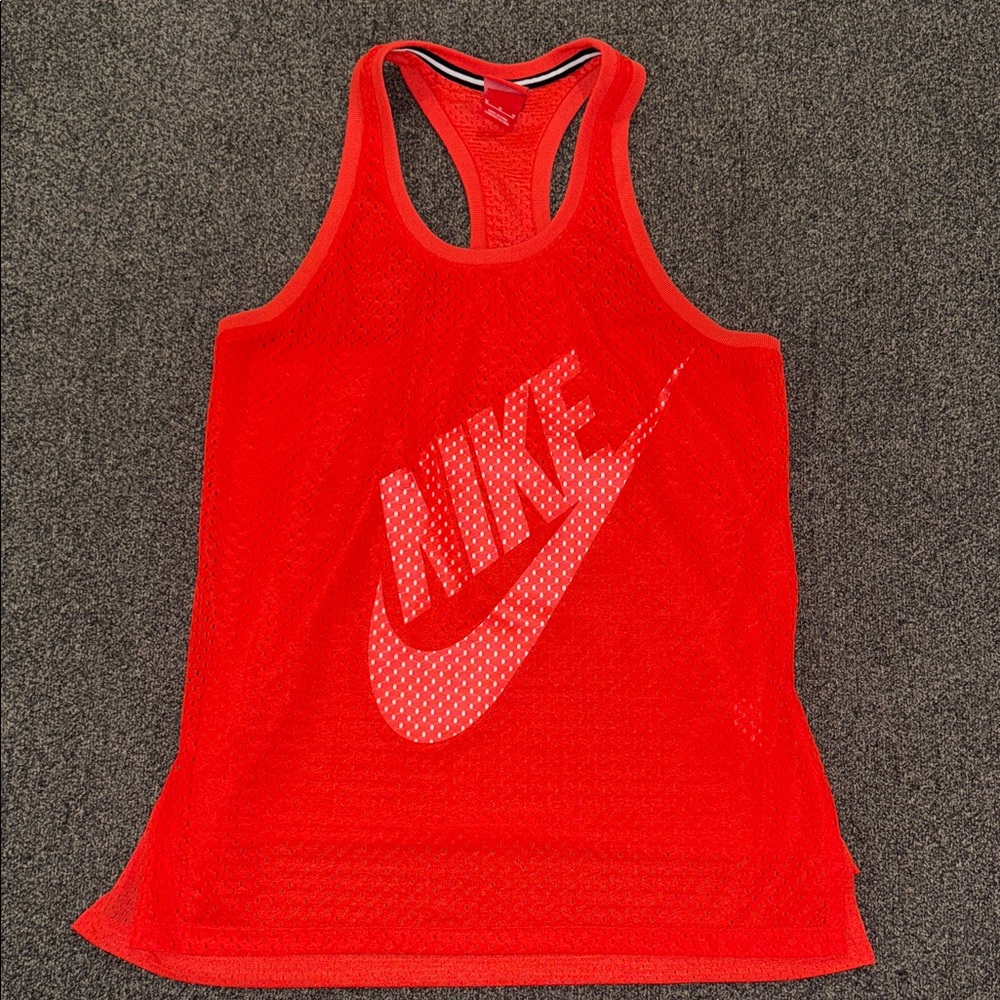 NWOT Nike Women's Bright Orange Tank Top